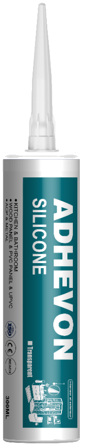 Cartouche ADHEVON Silicone neutre transparent 300 ml